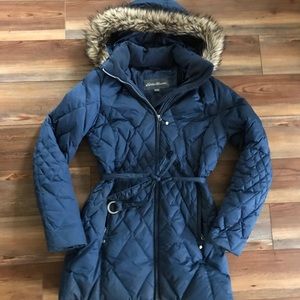 Eddie Bauer Fur lined Parka